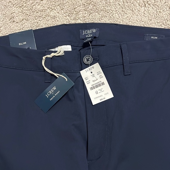 J Crew Flex Chinos - NWT! - Dark Navy - 32x34 - Picture 3 of 3